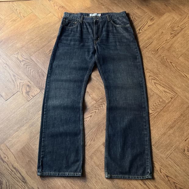 [36]00's 리바이스 USA 557 릴렉스 플레어핏 데님 팬츠