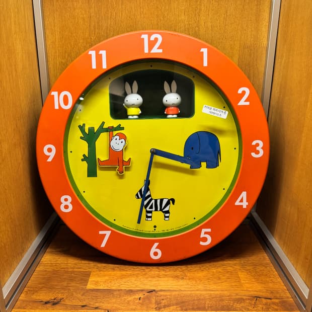 CITIZEN Miffy Wall Clock Karakuri Clock