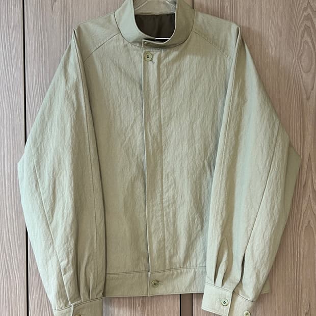 BLANKROOM 스탠드 카라 블루종_미스트 카키[1]