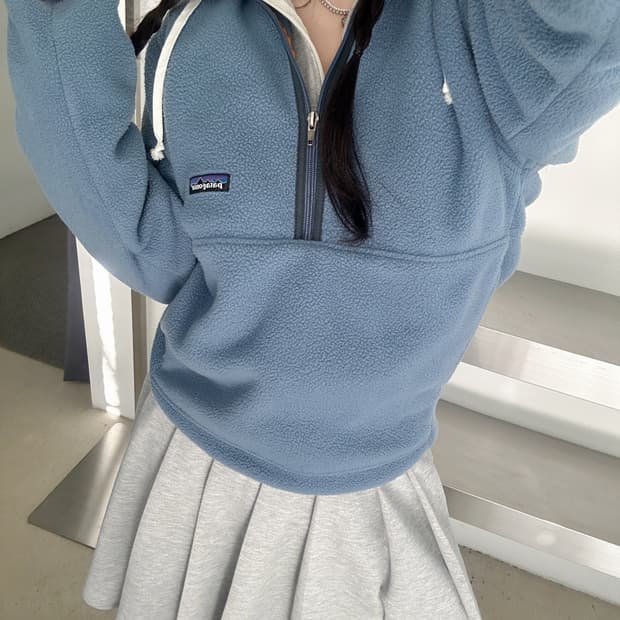 파타고니아 00s 신칠라 뮤트블루 마수피얼 플리스 