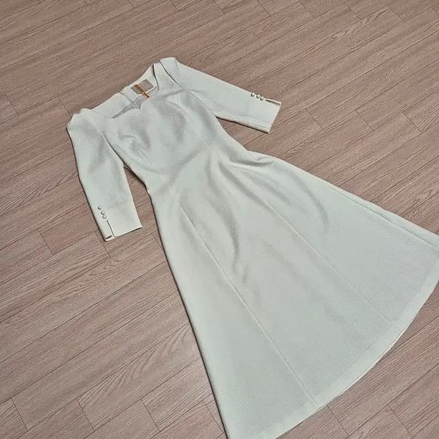 플로움 칵테일 하트넥 드레스(XS) 