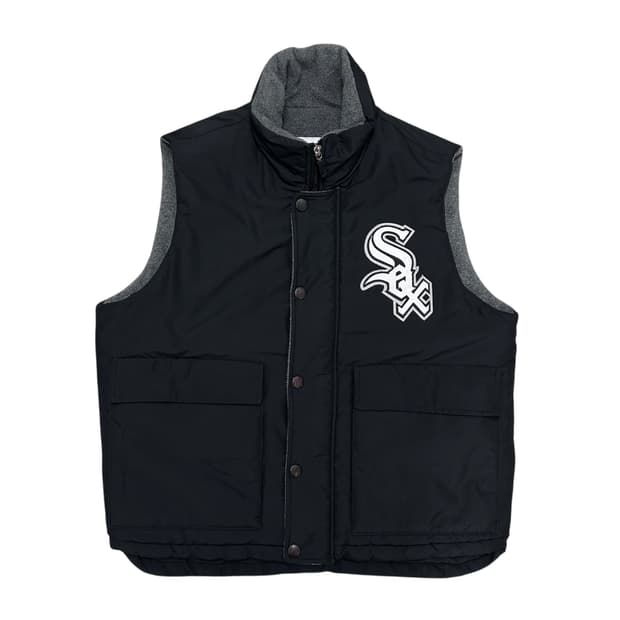 제뉴인 머천다이즈 화이트삭스 패딩조끼(95)