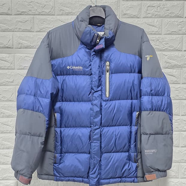 택포// 컬롬비아 티타늄 구스다운 패딩 L