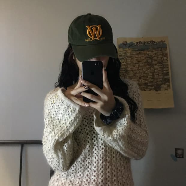 JPN Vintage 빈티지 그린 볼캡