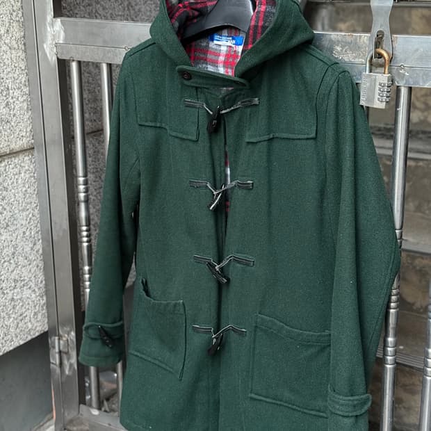 준야와타나베 꼼데가르송 맨 더플 떡볶이 코트