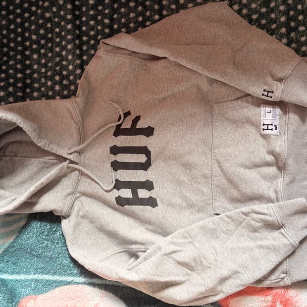 허프 프린팅 후드티