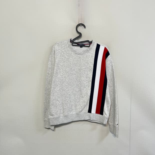 타미힐피거 여성 기모 맨투맨 M