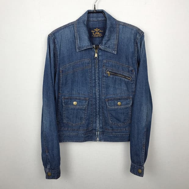 폴로 로렌 랄프로렌 LRL 데님 청자켓 여성M