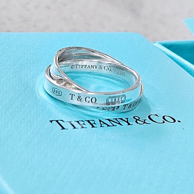 티파니앤코 1837 서클 반지 us9/국내19호 [정품/영수증포함풀구성]