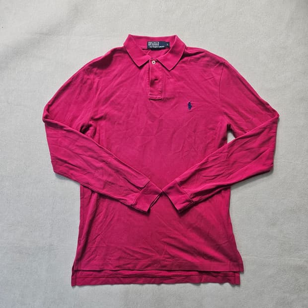 L 폴로랄프로렌 남성 카라 긴팔 티셔츠 0309Y