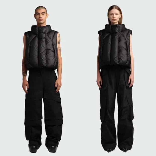 엔타이어스튜디오 패딩베스트