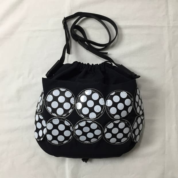 (희귀,핀터걸)Laisser Faire 폴카도트 크로스백, 모리걸