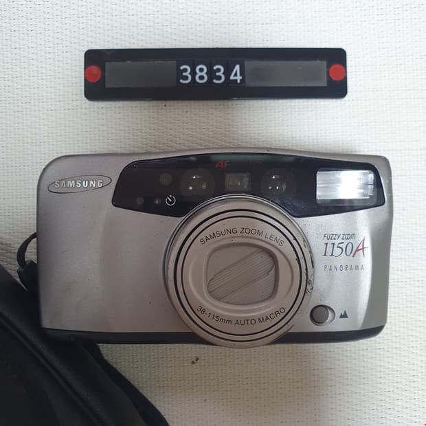 삼성 퍼지줌 1150 A 파노라마 필름카메라 파우치포함