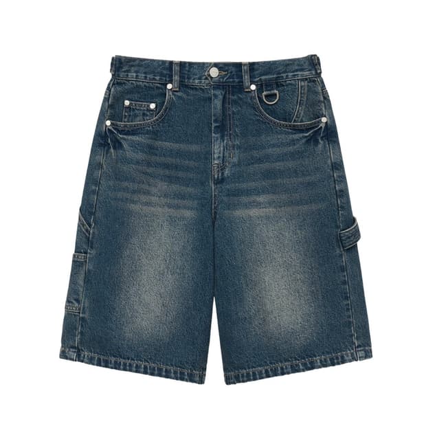 CARPENTER DENIM SHORTS BLUE (VH2EMUPA60A