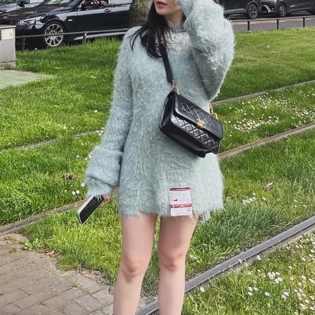 Maison mihara yasuhiro 남자니트 MMY 여자도 착용