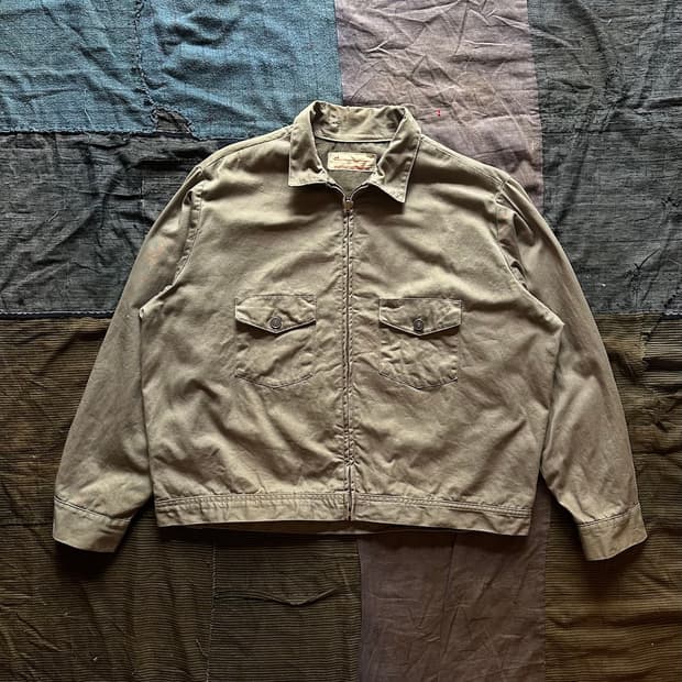50s 60s Vintage Mechanic Work Jacket