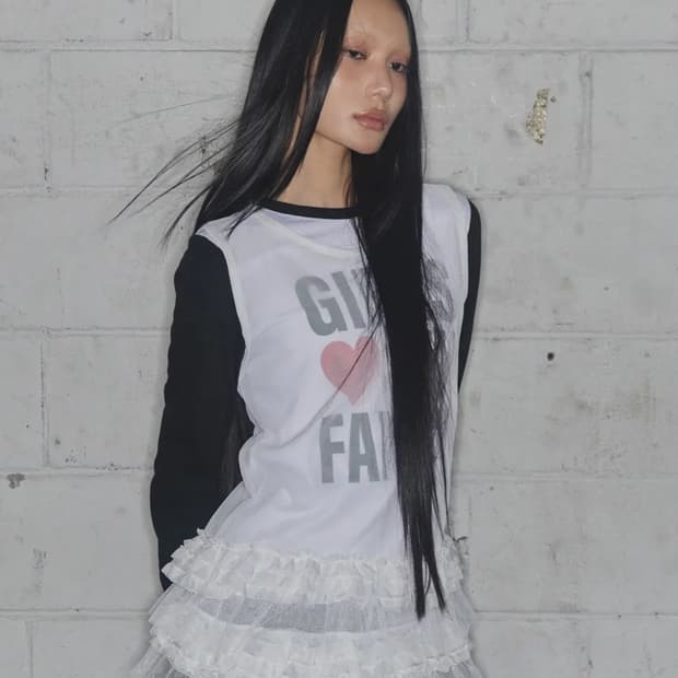 팬시클럽 도트 레이어드 원피스 (WHITE)_F24ZD880