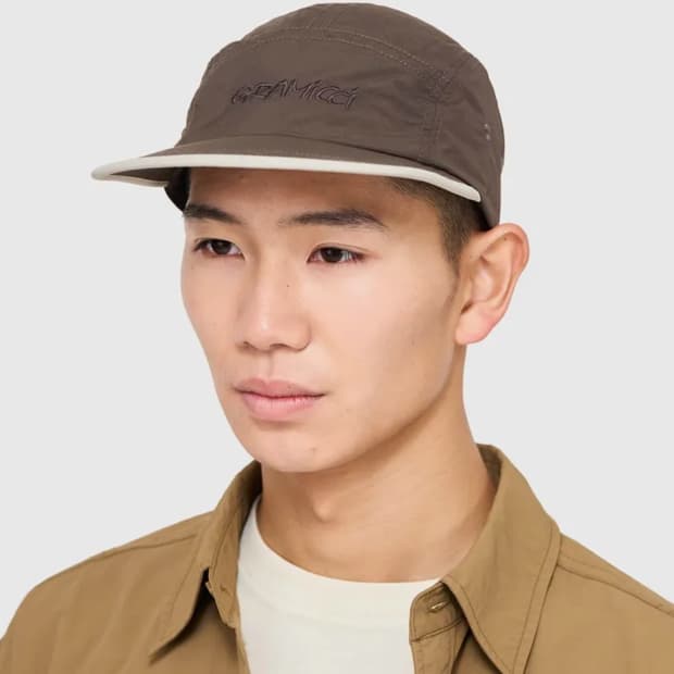 그라미치 나일론 캡 딥브라운