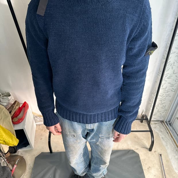 스톤아일랜드 니트 맨투맨 M(100-105)정품