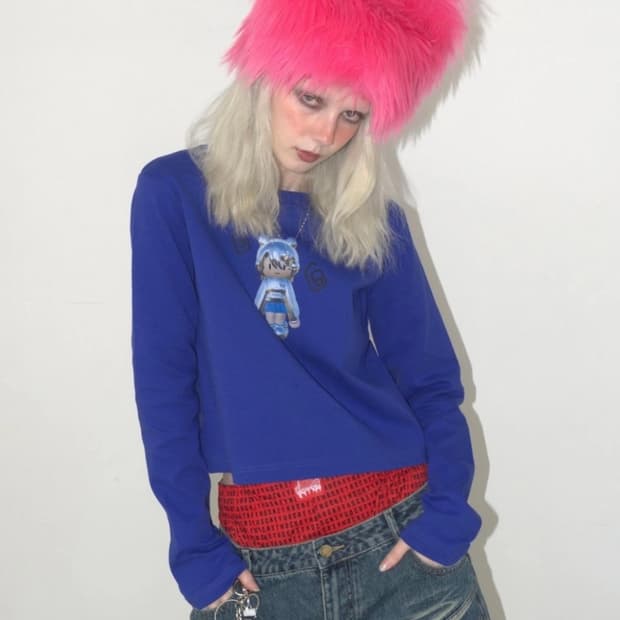 kater Moji 롱슬리브 티셔츠