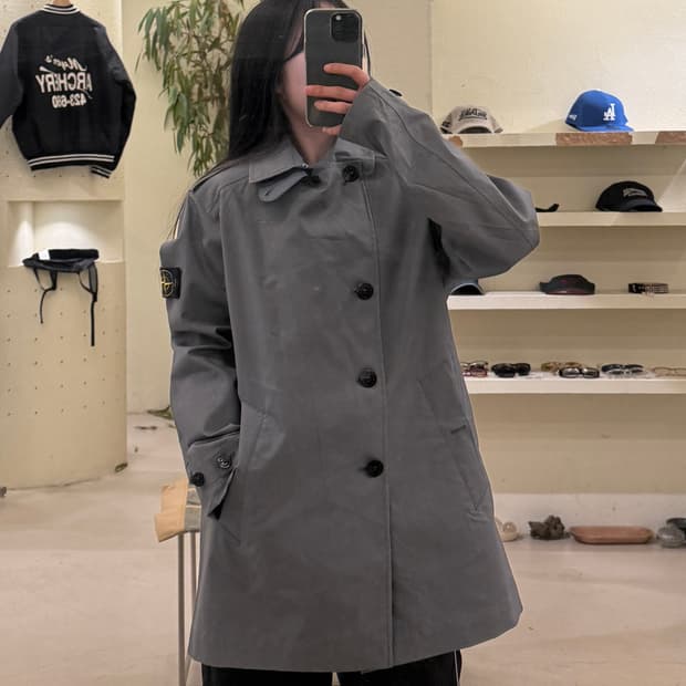 스톤아일랜드 다비드 tc 와펜 코트 U578