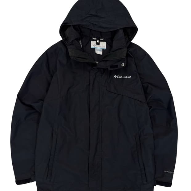 컬럼비아 콜롬비아 옴니테크 바람막이 블랙 (XL) 