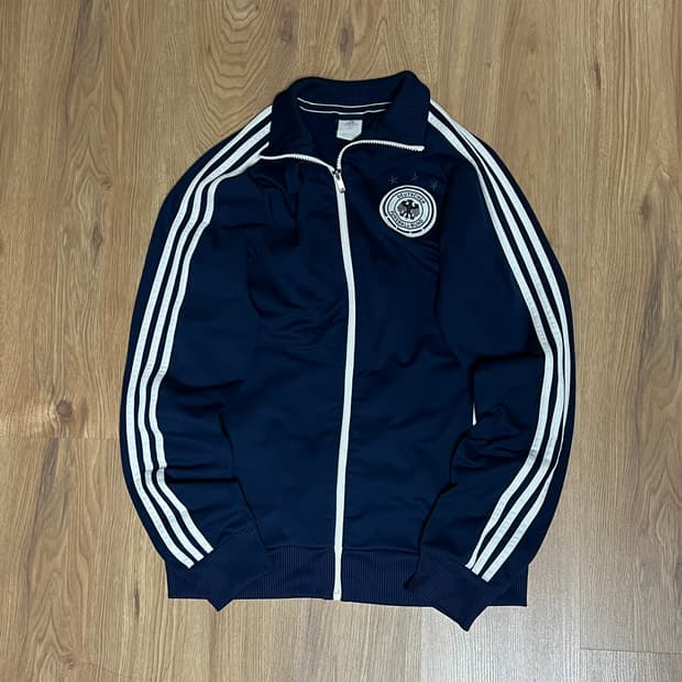 아디다스 독일 트랙탑 져지 네이비