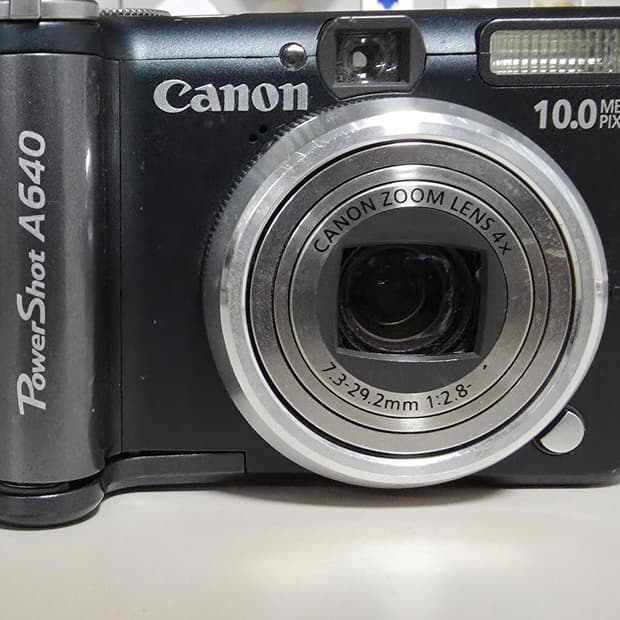캐논 파워샷 A640 빈티지 디지털카메라