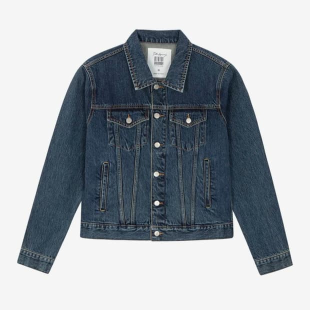 필로그램 클래식 슬림 데님 자켓