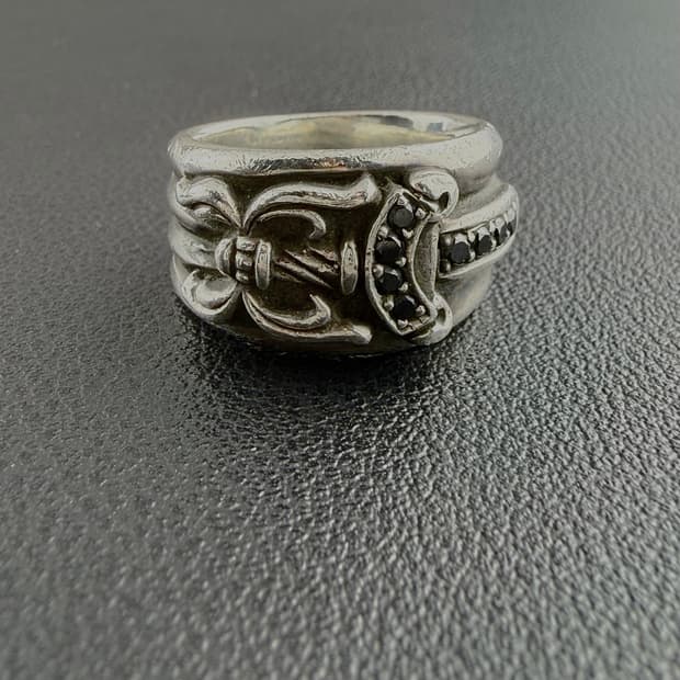 크롬하츠 대거링 파베블랙다이아 에프터 국내17호