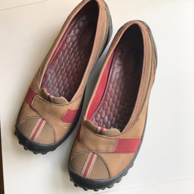 빈티지 privo clarks 플랫 슈즈 메리제인 신발