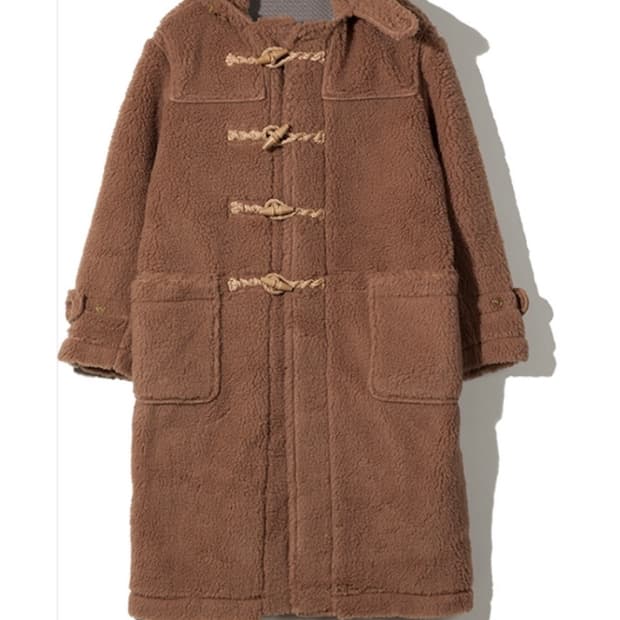 Bowwow 그래픽 더플 코트 / L