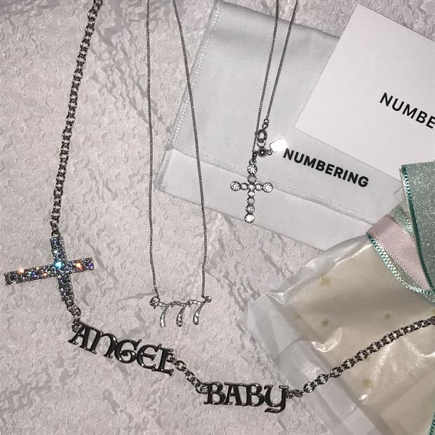 t.e.e.n.y 티니 목걸이 Angel Baby necklace 새상품
