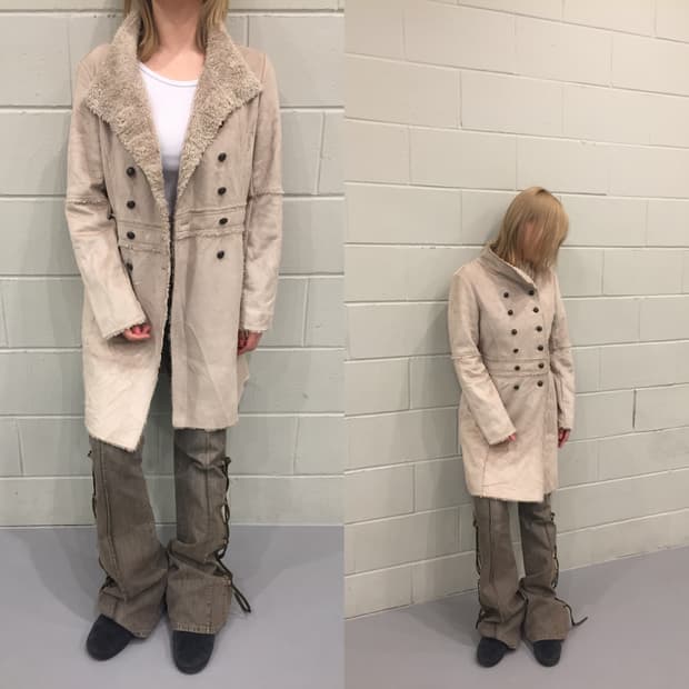 comme ca ism vintage fur coat