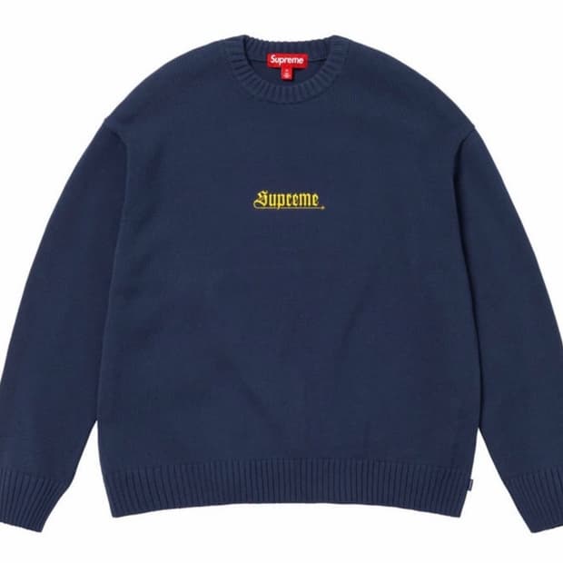 24시즌 슈프림 니트 L