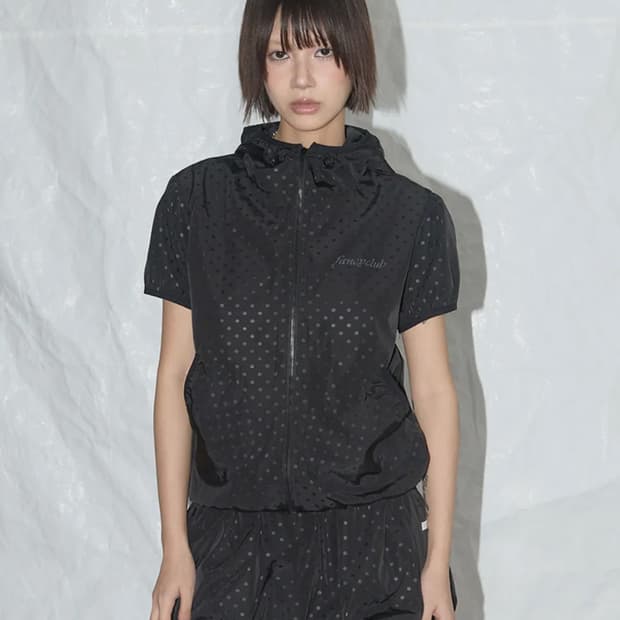 팬시클럽 반팔 바람막이