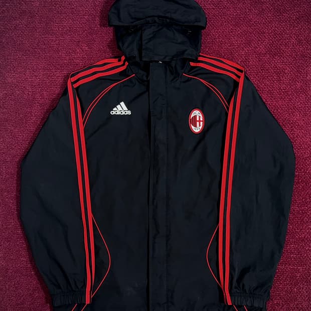 아디다스 AC밀란 06시즌 바람막이 자켓 100