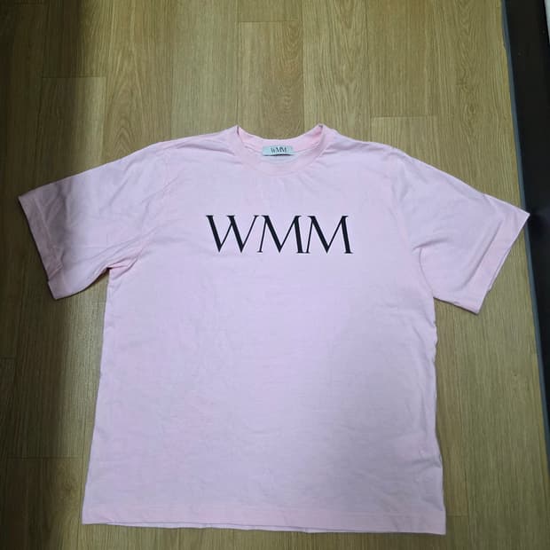 WMM 더블유엠엠 클래식 로고 반팔티