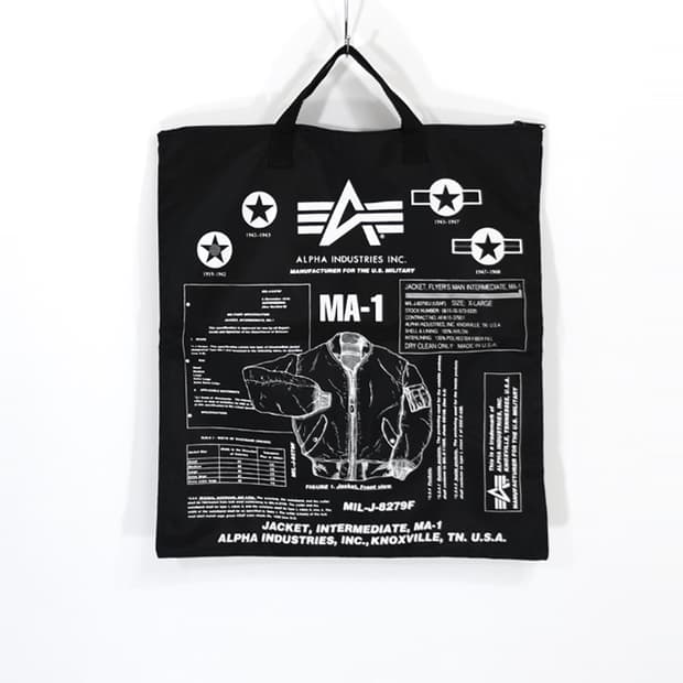 Alpha Industries MA-1 그래픽토트백