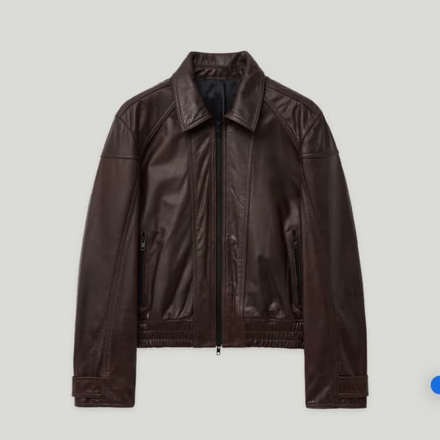 엘무드 카우하이드 레더자켓  48