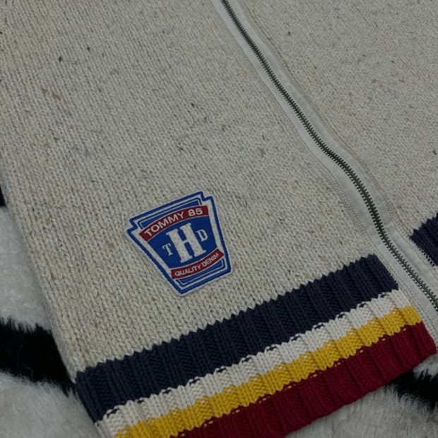 [S]타미힐피거 85컬렉션 풀집업 니트