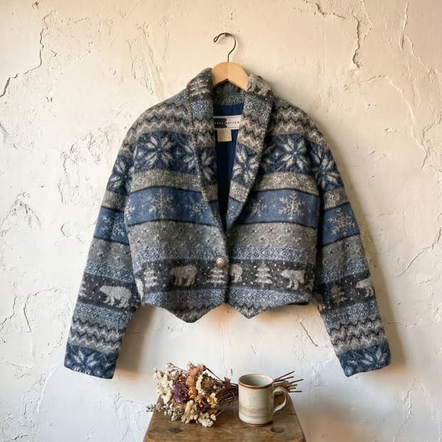 HONDA STARK 빈티지 베어 자켓