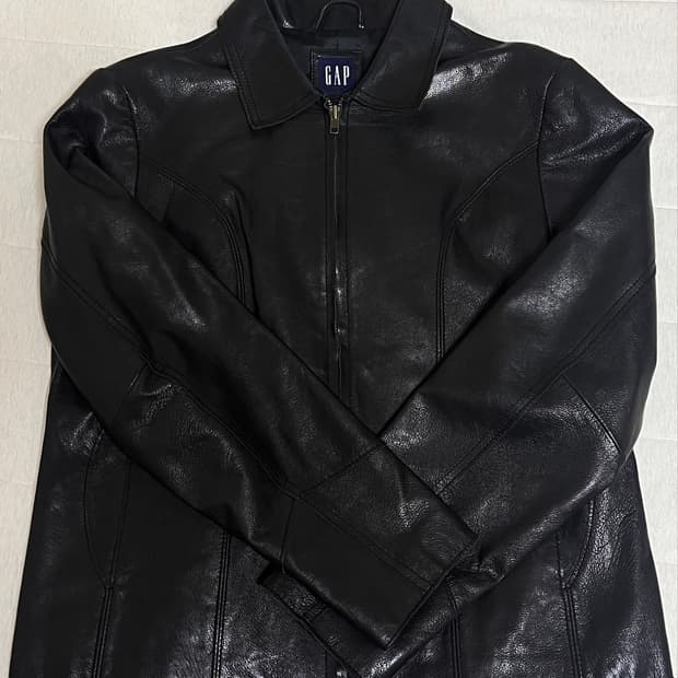 VINTAGE GAP SLIM LEATHER JACKET