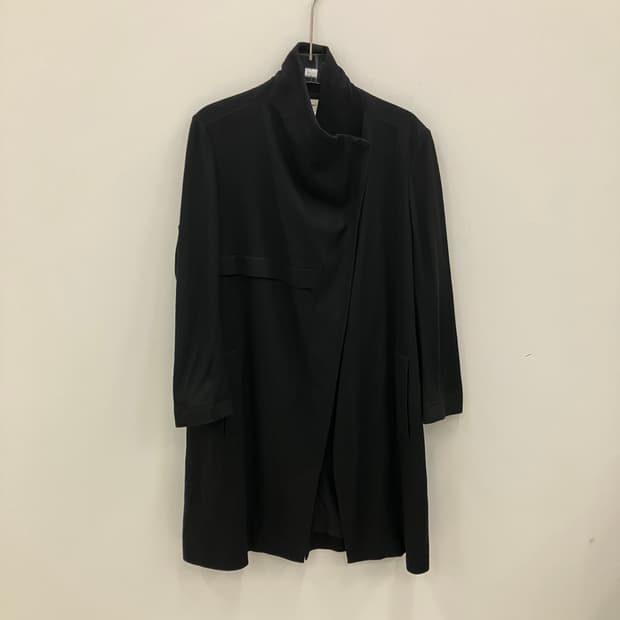 헬무트 랭 비대칭 울 코트 S