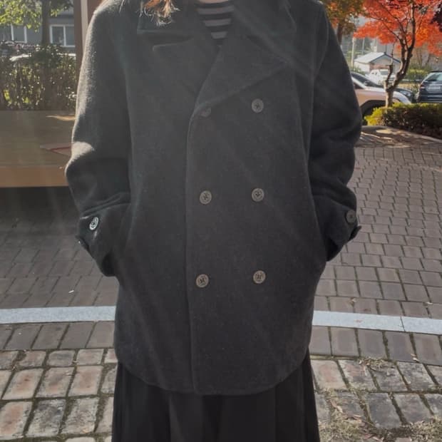 Oversized Double Quilted Coat