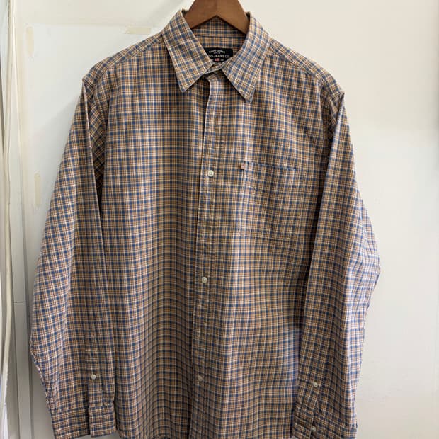 N243. 폴로진스 체크 셔츠