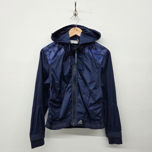 아디다스 스텔라 맥카트니 네이비 바람막이 여성 S