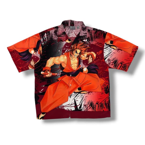 조던 크레이그 Y2K 애니메이션 셔츠 (2XL)  