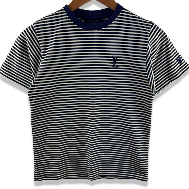 플레이보이 버니 스트라이프 반팔티셔츠3026