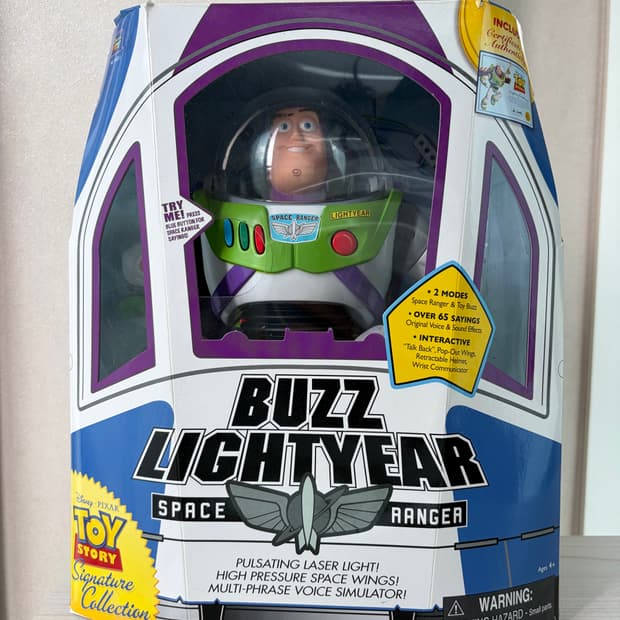 토이스토리 버즈 씽크웨이 토킹피규어 빈티지피규어 디즈니 픽사